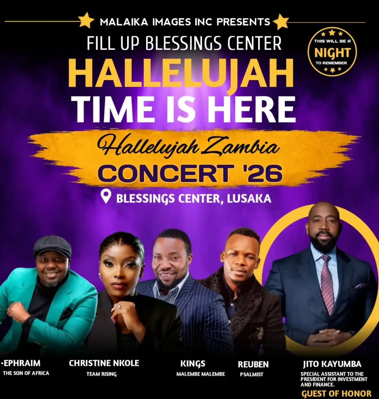 Hallelujah Zambia Concert